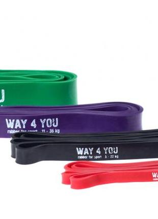 Набор с 4-х резиновых петель way4you w40130