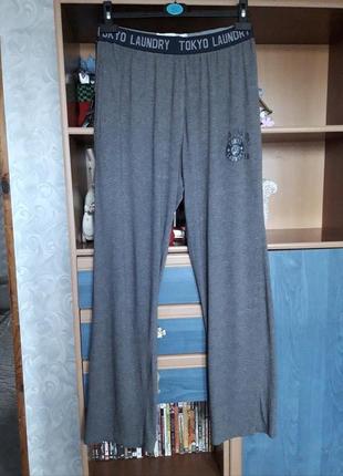 Домашние штаны, пижама, 46-48-50, хлопок, натуральная вискоза, laundry