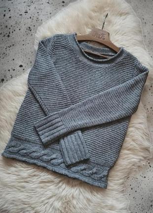 Cpm the collection вовняний светр ультра довгий рукав джемпер шерсть