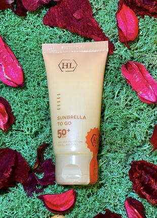 Holy land cosmetics sunbrella spf 50. холли лэнд санбрелла солнцезащитный крем спф 50. разлив от 20 g