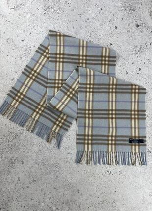 Burberry vintage cashmere scarf кашеміровий шарф оригінал
