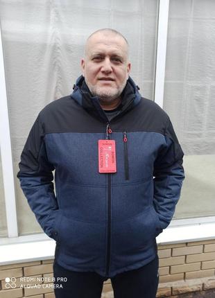 Куртка мужская демисезонная прямая от украинского производителя