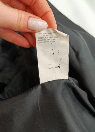 Жіночий  чорний ретро шерстяний піджак жакет армані emporio armani9 фото