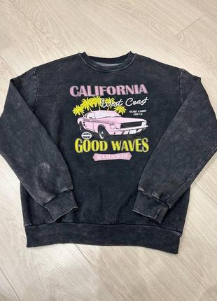 Худі, светр жіночий, пайта, світшот каліфорнія, california, оверсайз, oversize1 фото