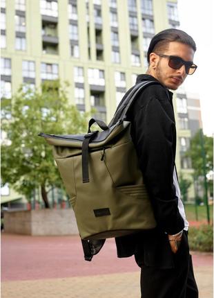 Мужской рюкзак ролл sambag rolltop x хаки