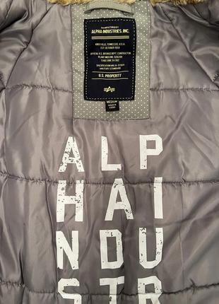 Парка alpha industries nb 3 оригинал3 фото