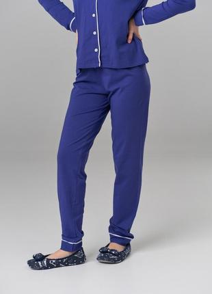 Женская хлопковая пижама на пуговицах однотонная, ozkan туречевая, хлопковая женккая пижама5 фото