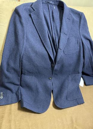 Roverdale піджак кежуал стильний  новай легкий теплий 69% вовна оригінал