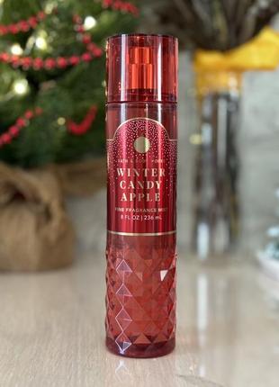 Спрей для тіла/волосся bath and body works winter candy apple