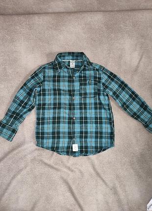 Сорочка фланелева carters 4t