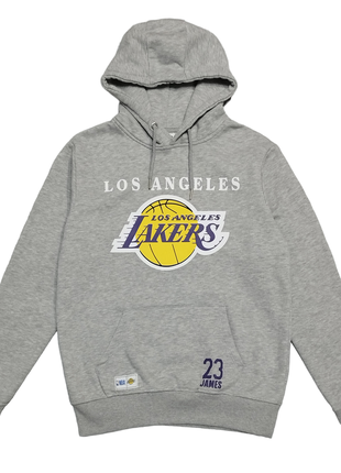 Худі/толстовка/спортивна кофта на флісі nba los angeles lakers primark/nike/adidas