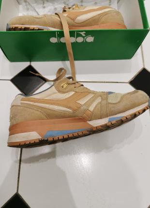 Diadora n9000 beige sheepskin