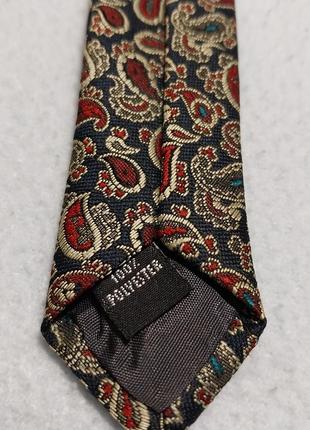 Качественный стильный брендовый галстук debenhams classics3 фото