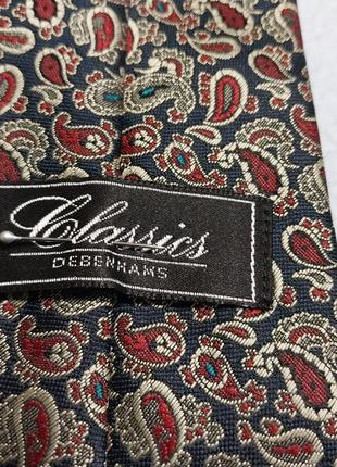 Якісна стильна брендова краватка debenhams classics6 фото
