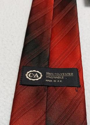 Якісна стильна брендова англійська краватка c&a5 фото