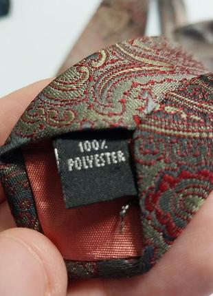 Качественный стильный брендовый английский галстук debenhams classics6 фото