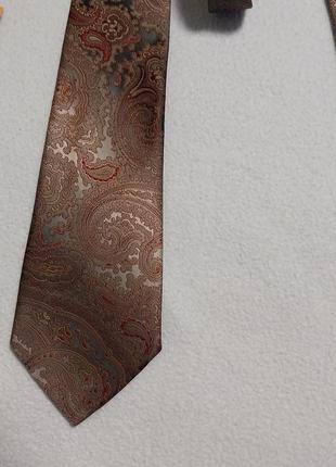 Качественный стильный брендовый английский галстук debenhams classics3 фото