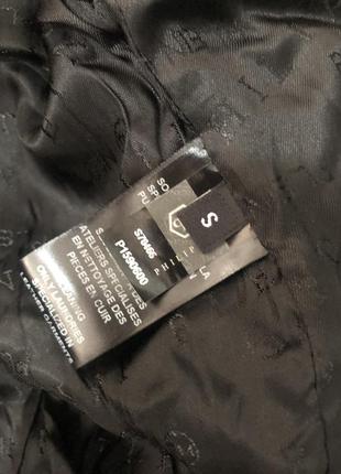 Дизайнерская куртка бомпер кожа премиум vip philipp plein10 фото