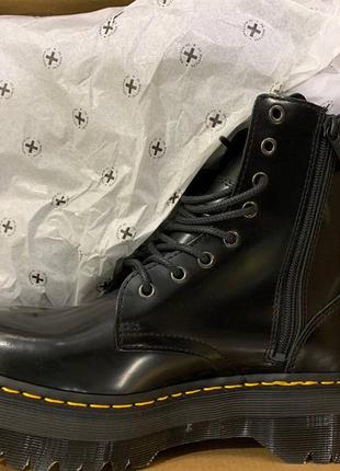 Ботинки оригинал Martens 1460 Orange 25714659 polished smooth original жадон platform платформа 🥾