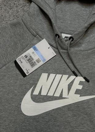 Жіноча вкорочена кофта худі nike2 фото