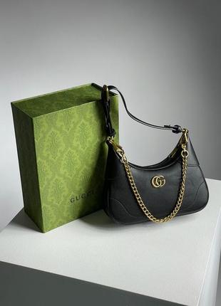 Женская сумка gucci aphrodite small shoulder bag black4 фото