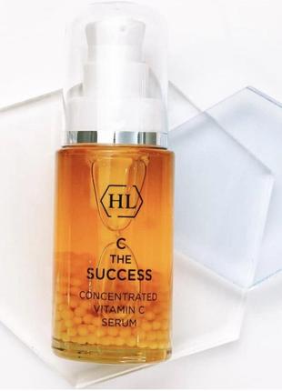 Holy land c the success concentrated vitamin c serum. холі ленд мілікапсули сироватка 30 мл1 фото