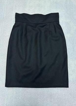 Valentino вовняна спідниця.