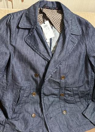 Imperial пиджак коттонка новый стильный унисекс итальянская оригинал
