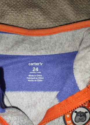 Флисовый ромпер carters 24 мес3 фото