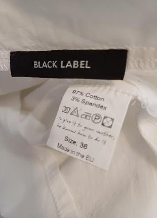 Black 74 рубашка блуза белая9 фото