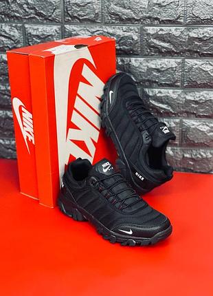 Мужские кроссовки nike черные термо кросовки найк