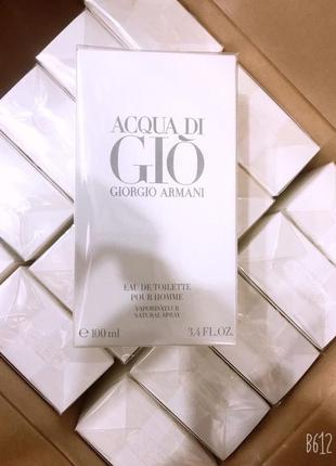 Чоловіча туалетна вода giorgio armani acqua di gio