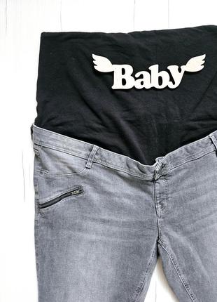 Джинсы для беременных c&amp;a, xl, бренд немечки, размер 50, брюки для беременных3 фото