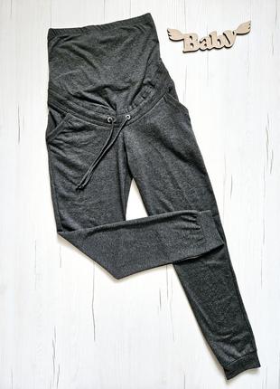 Штани для вагітних c&a, бренд німеччина, xs, спортивні сірі брюки для вагітних, 42 розмір