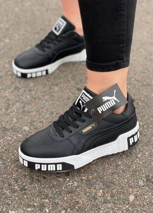 Жіночі шкіряні кросівки puma cali розпродаж