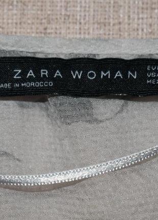 Блузка з шовку zara4 фото