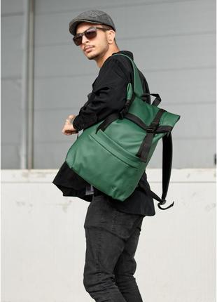 Чоловічий рюкзак sambag rolltop milton зелений
