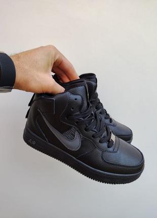 Nike af 1 lv82 winter black8 фото