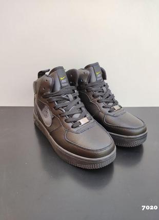 Nike af 1 lv82 winter black7 фото