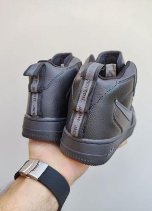 Nike af 1 lv82 winter black3 фото