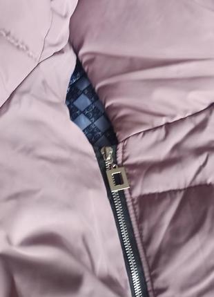 Куртка пуховик розовая (пудра) размер 506 фото