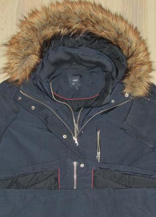 Оригінальна стильна куртка-парка next, size xxl (великий розмір! супер ціна!)