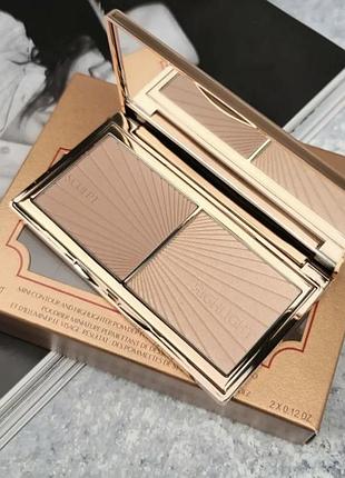 Палетка для контурирования лица charlotte tilbury filmstar bronze glow mini