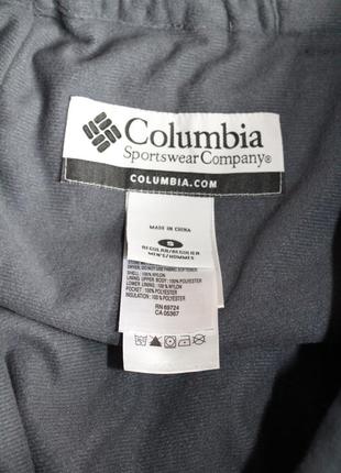 Мужские утепленные серые штаны columbia ска  30 размер8 фото