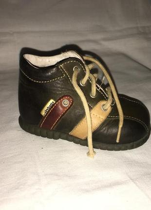 Ботинки *baby botte* кожа германия р.18 ( 11.50см)2 фото