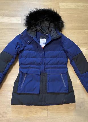 Новое пуховое пальто marmot (оригинал). зимняя парка куртка пуховик9 фото