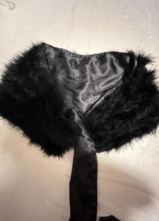 Накидка з натурального пуху next