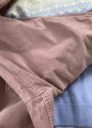 Шикарные комфортные эластичные вельветовые штаны,c&a,12-149 фото