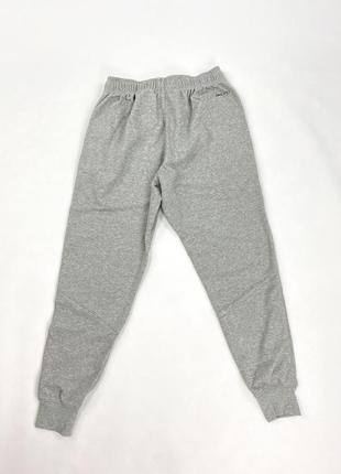🧨 спортивные брюки от jordan на технологии dri-fit серого цвета с маленьким логотипом!2 фото