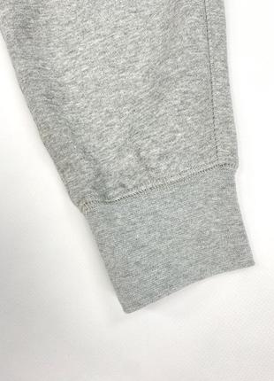🧨 спортивные брюки от jordan на технологии dri-fit серого цвета с маленьким логотипом!9 фото